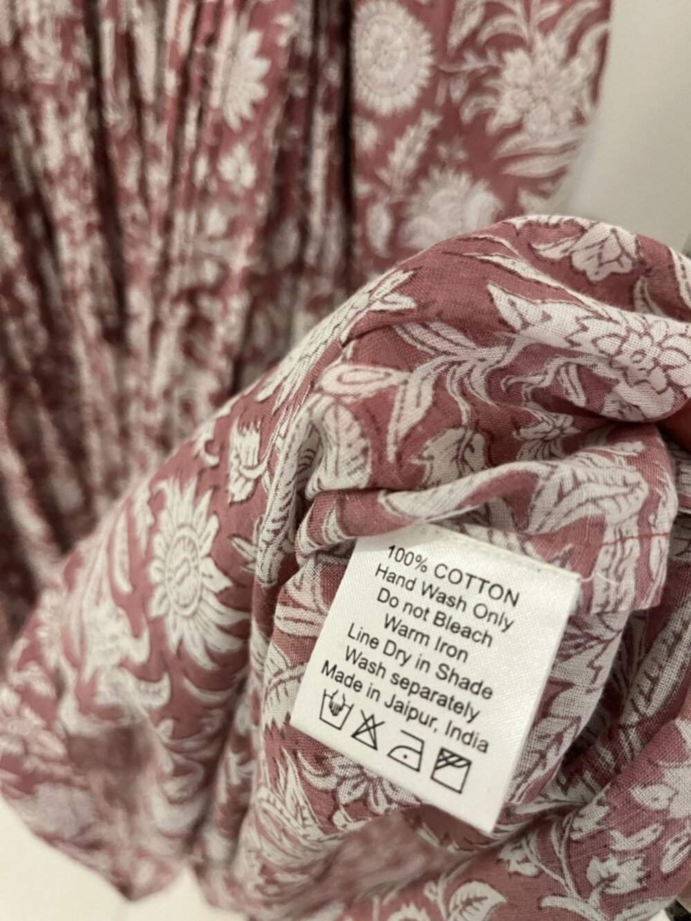 NWOT Daughters of India Kyra Midi Dress - Musk - Size M MEDIUM - Floral Printed - Picture 10 of 10